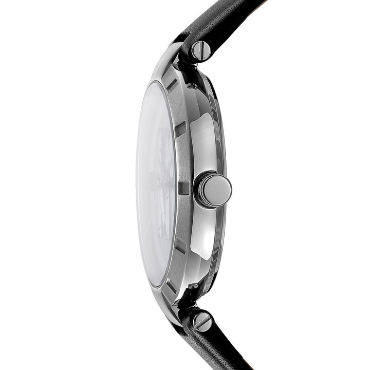 Essential Logo Quartz White Round Dial Women's Watch - DK1L041L0015