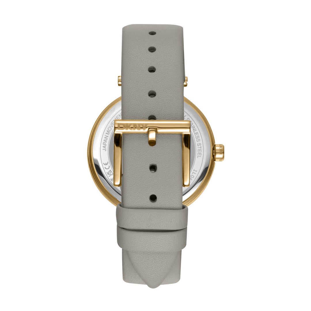 Essential Logo Quartz Silver Round Dial Women's Watch - DK1L041L0025