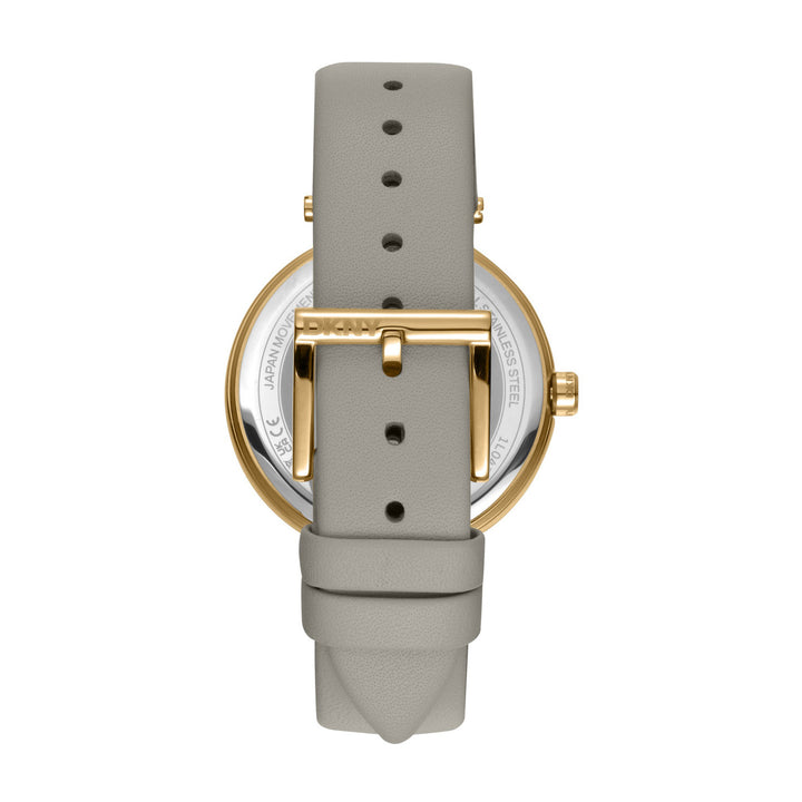 Essential Logo Quartz Silver Round Dial Women's Watch - DK1L041L0025