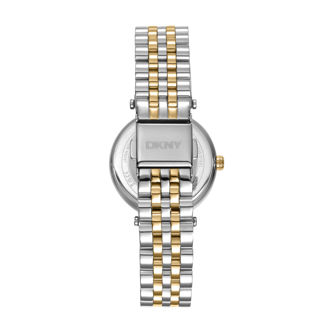 Essential Glitz Quartz Green Round Dial Women's Watch - DK1L042M0075