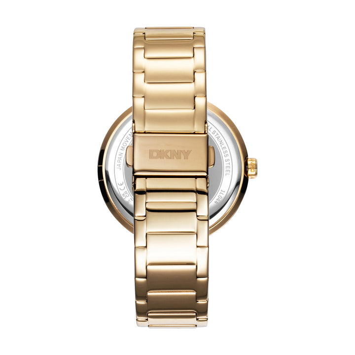 Downtown Glitz Multifunction Silver Round Dial Women's Watch - DK1L044M0055
