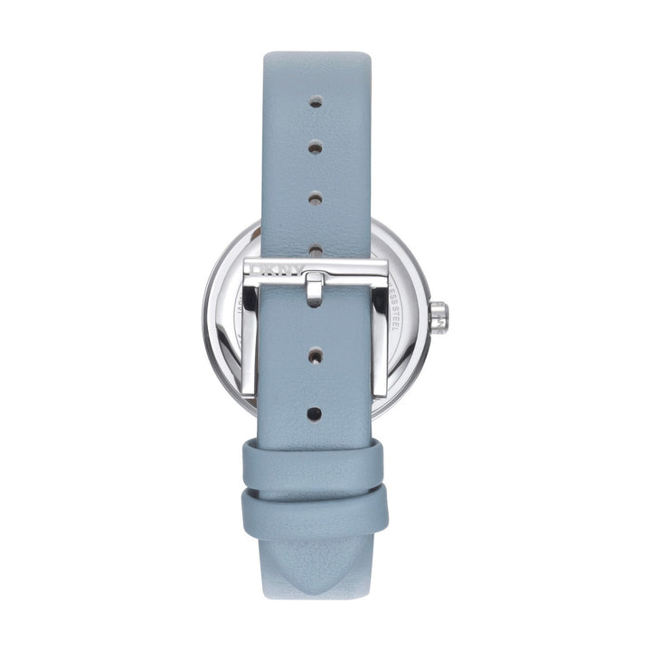 Downtown Midi Quartz Blue Round Dial Women's Watch - DK1L045L0015