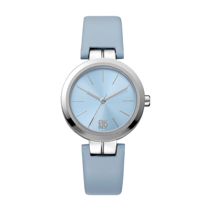 Downtown Midi Quartz Blue Round Dial Women's Watch - DK1L045L0015