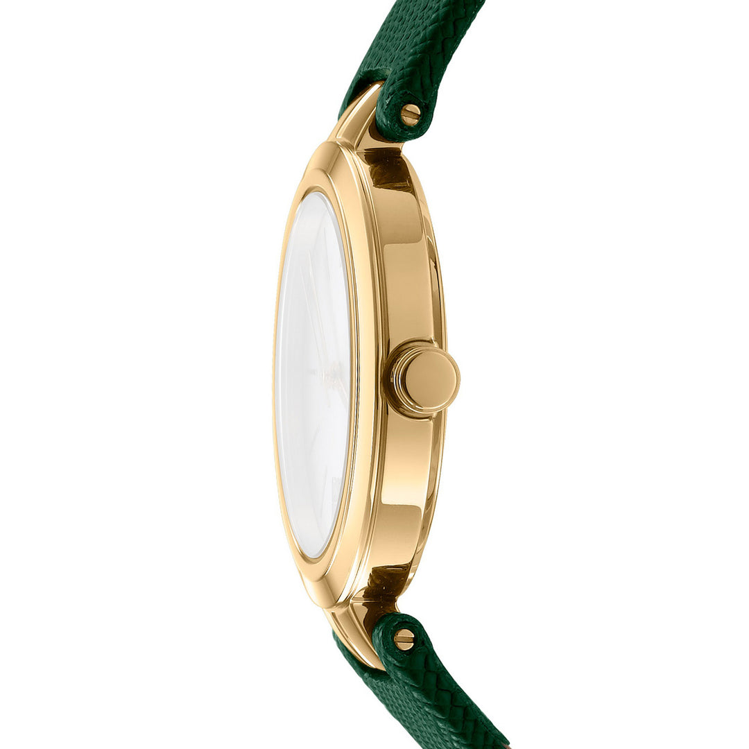 Downtown Midi Quartz Silver Round Dial Women's Watch - DK1L045L0025