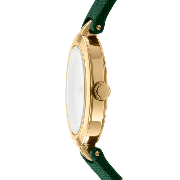 Downtown Midi Quartz Silver Round Dial Women's Watch - DK1L045L0025