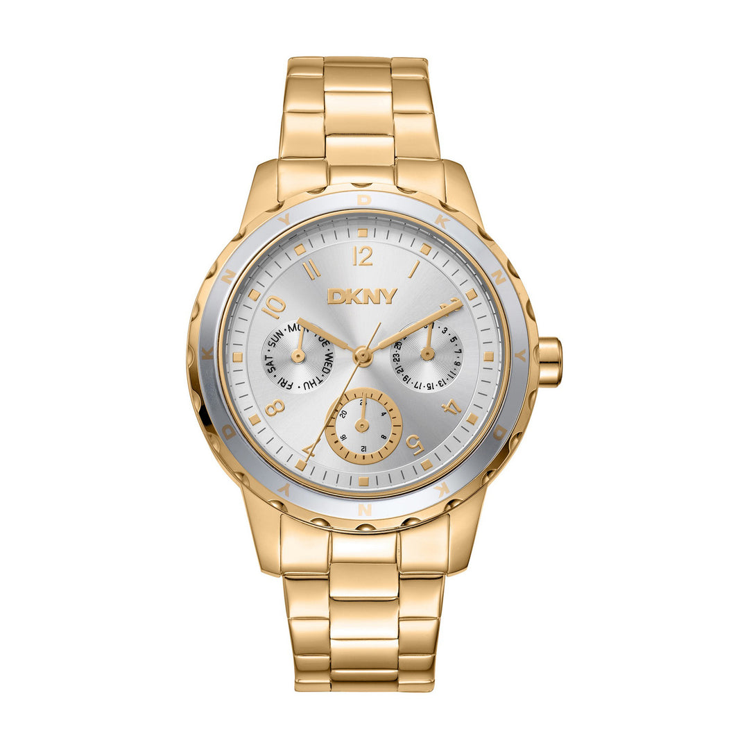 Park Ave Multi Multifunction Silver Round Dial Women's Watch - DK1L054M0045