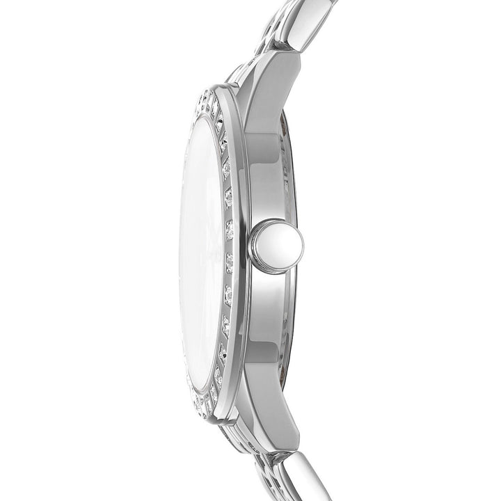 Parsons Glitz Quartz Rose Gold Round Dial Women's Watch - DK1L059M0045