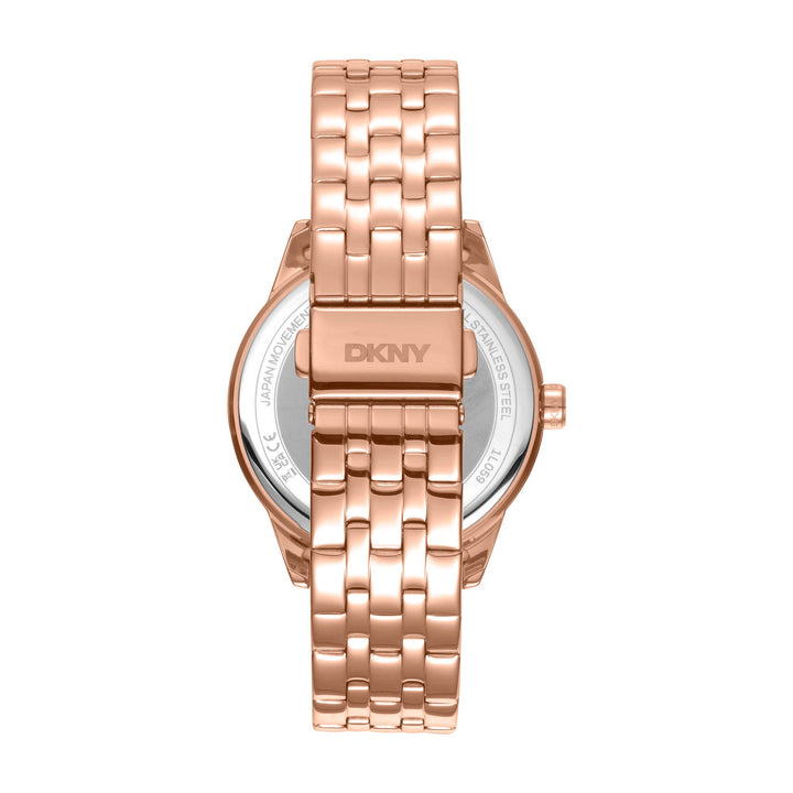Parsons Glitz Quartz Silver Round Dial Women's Watch - DK1L059M0065