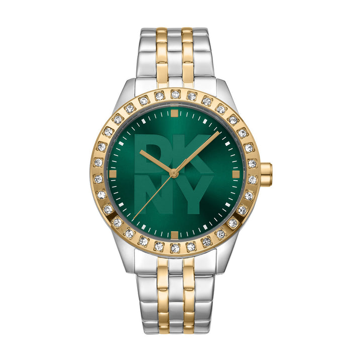 Parsons Glitz Quartz Green Round Dial Women's Watch - DK1L059M0075