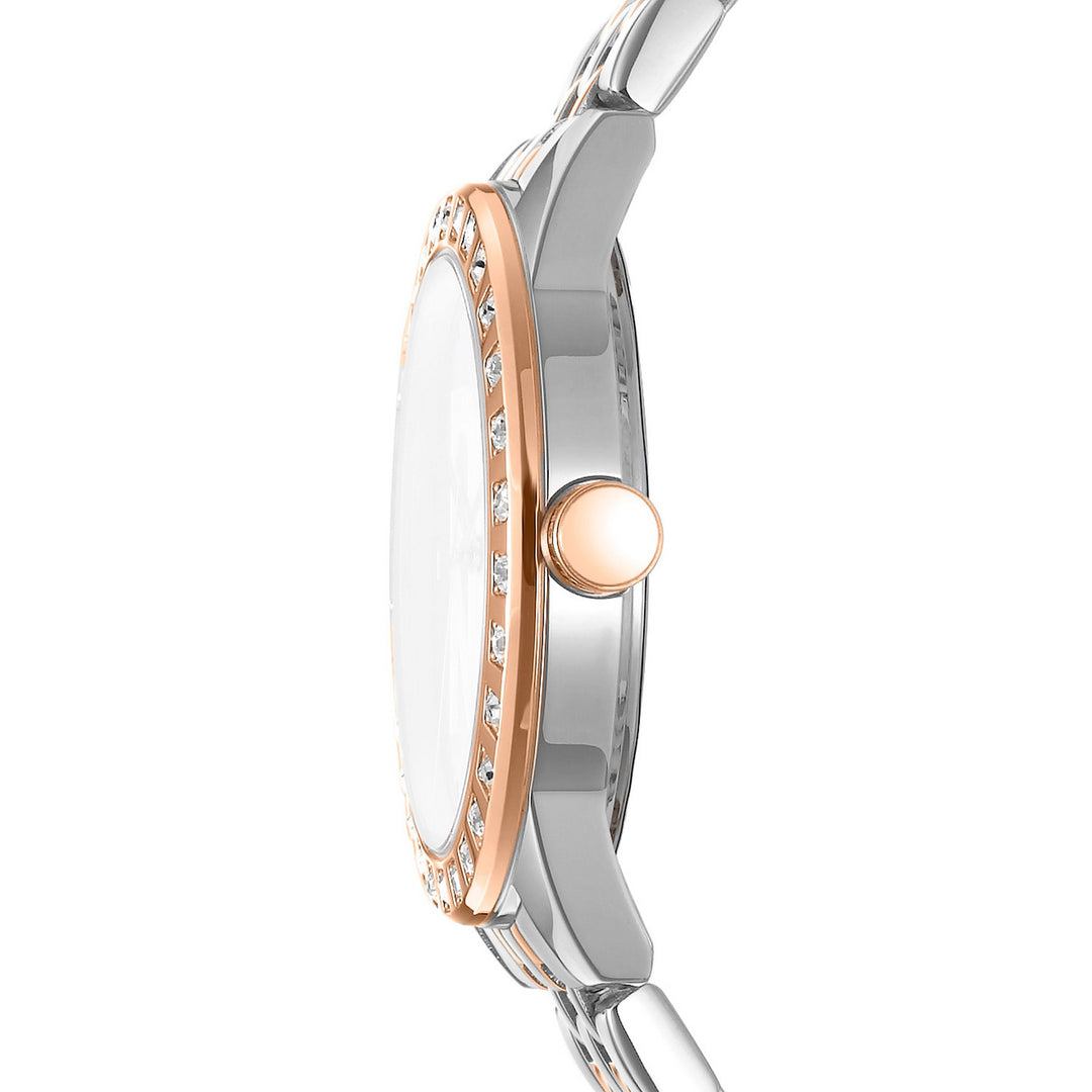 Parsons Glitz Quartz Blue Round Dial Women's Watch - DK1L059M0085
