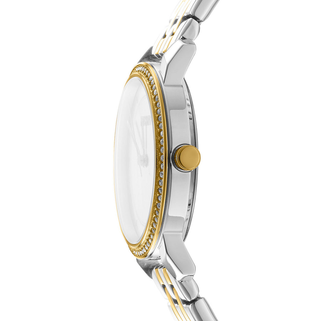 Astoria Glitz Quartz Green Round Dial Women's Watch - DK1L065M0075