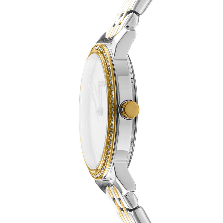 Astoria Glitz Quartz Green Round Dial Women's Watch - DK1L065M0075