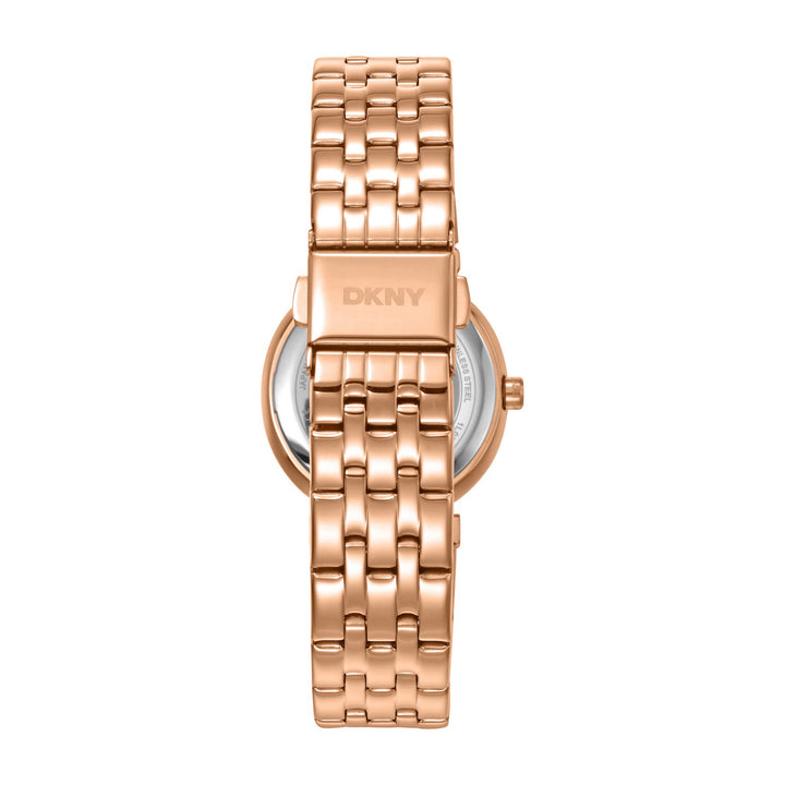 Evening Quartz Silver Round Dial Women's Watch - DK1L083M0075