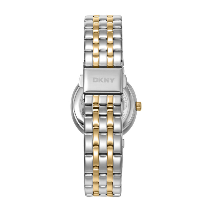 Evening Quartz Silver Round Dial Women's Watch - DK1L083M0085