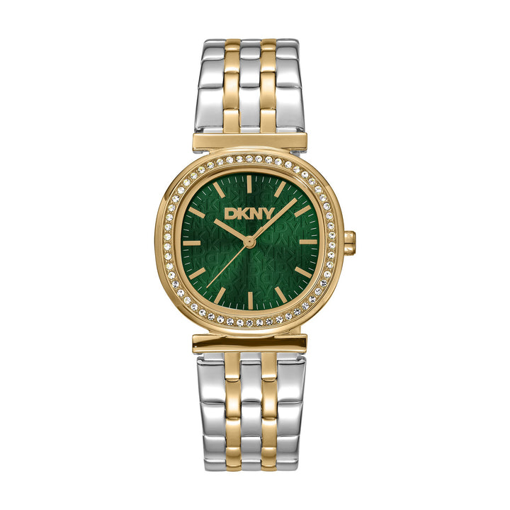 Evening Quartz Green Round Dial Women's Watch - DK1L083M0095