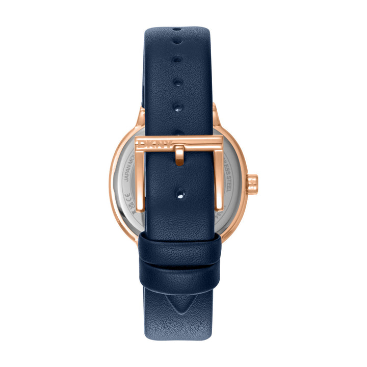 Evening Multifunction Blue Round Dial Women's Watch - DK1L084L0035