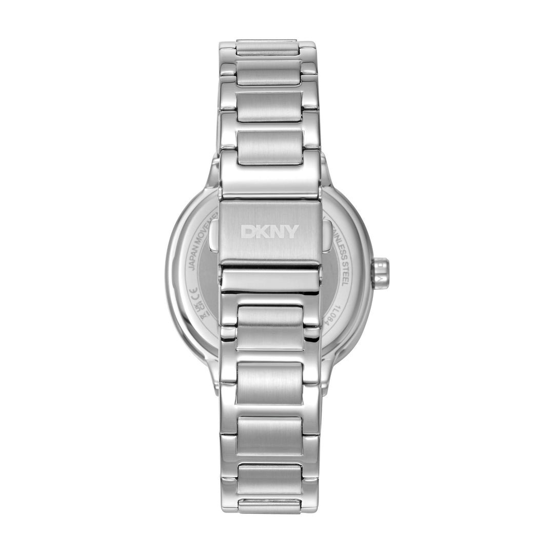 Evening Multifunction Silver Round Dial Women's Watch - DK1L084M0215