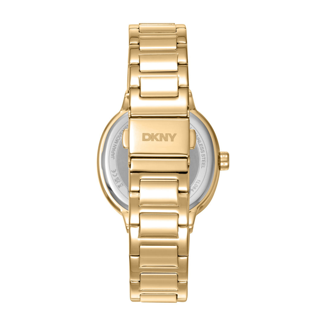 Evening Multifunction Silver Round Dial Women's Watch - DK1L084M0225