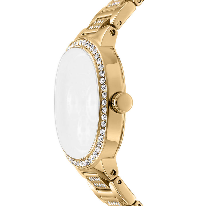Evening Multifunction Silver Round Dial Women's Watch - DK1L084M0225