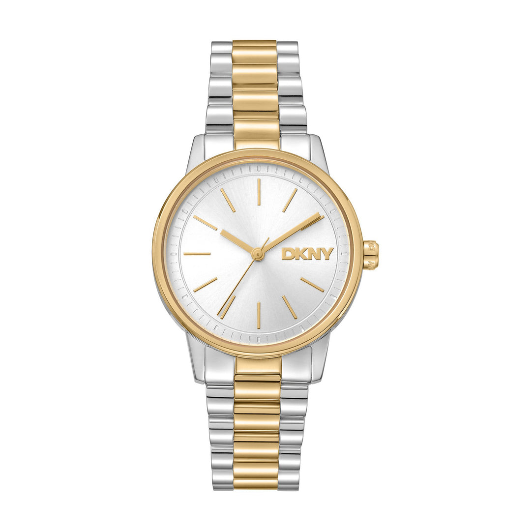 Urban Quartz Silver Round Dial Women's Watch - DK1L085M0075