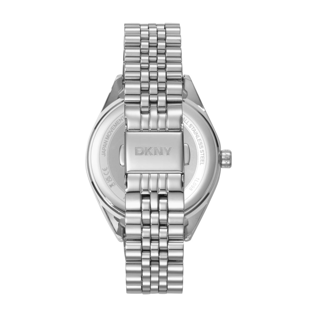 DKNY Multifunction White MOP Crystal Round Dial Women's Watch - DK1L098M0045
