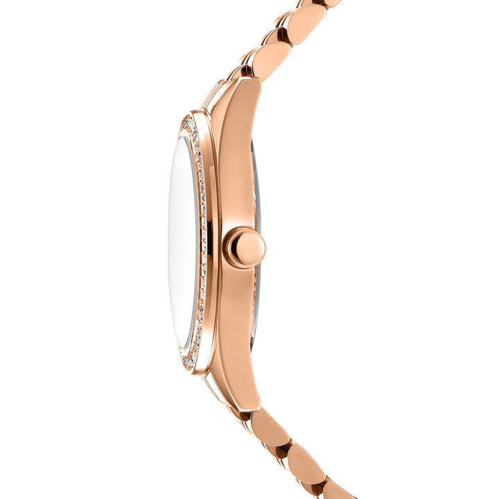 DKNY Multifunction Rose Gold Crystal Round Dial Women's Watch - DK1L098M0085