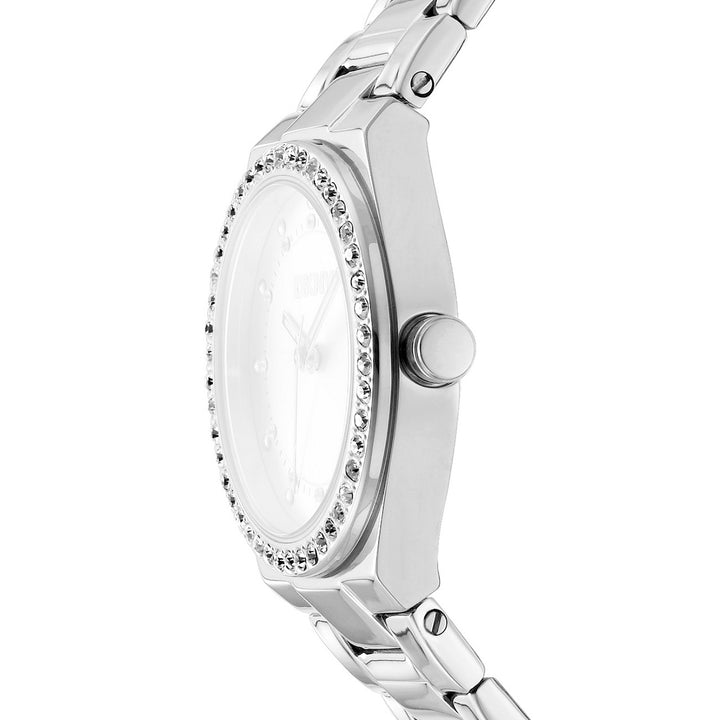 Evening Quartz Blue Round Dial Women's Watch - DK1L100M0055