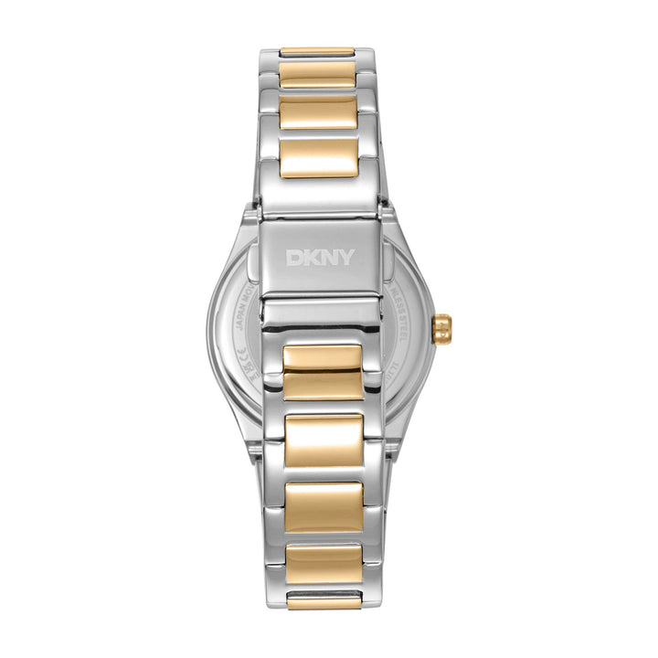 Logo Quartz Green Round Dial Women's Watch - DK1L102M0055