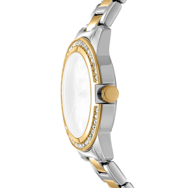 Evening Quartz White Round Dial Women's Watch - DK1L105M0085