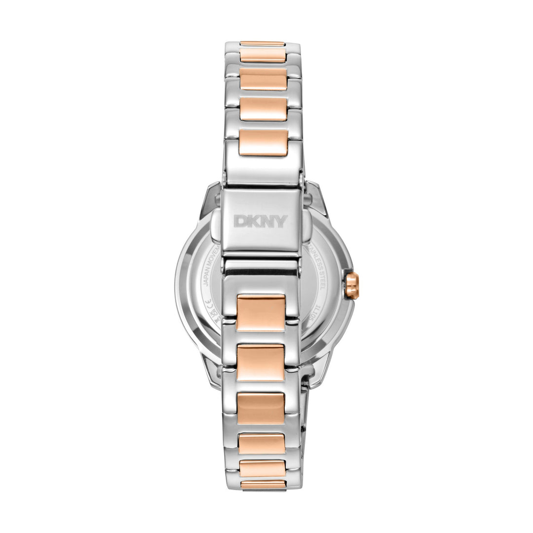 Evening Quartz White Round Dial Women's Watch - DK1L105M0105