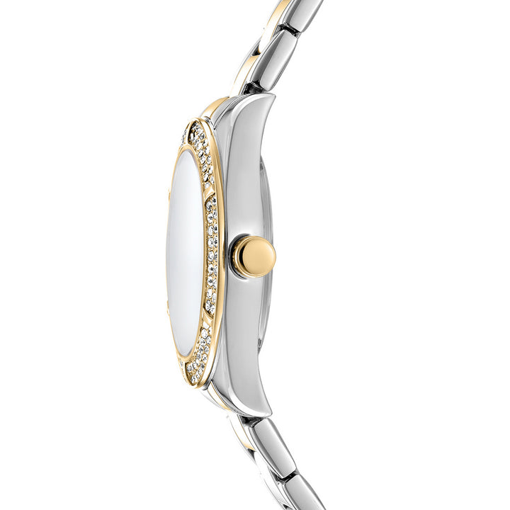 Quartz Silver Round Dial Women's Watch - DK1L107M0085