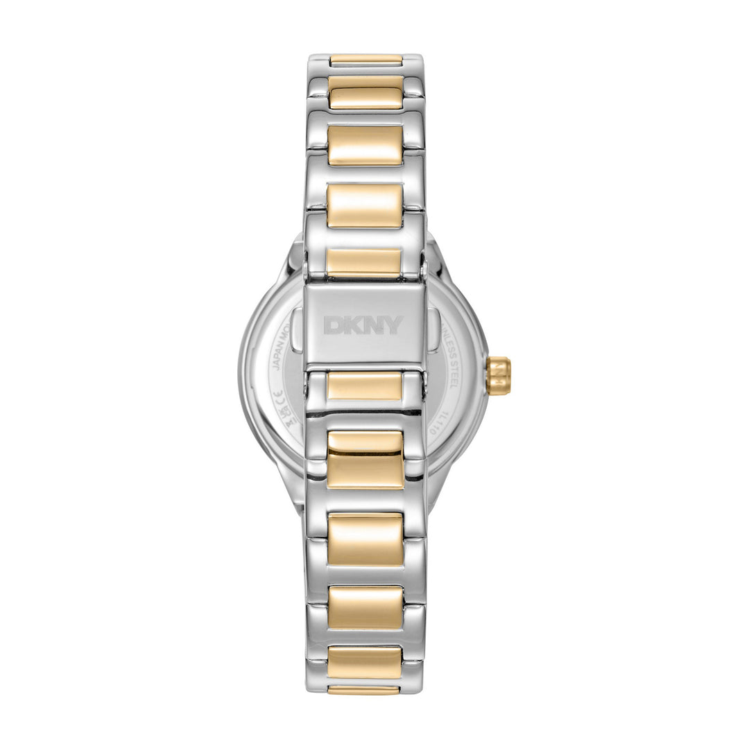 Everyday Quartz Silver Round Dial Women's Watch - DK1L110M0075