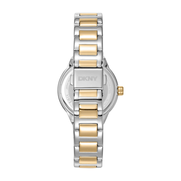 Everyday Quartz Silver Round Dial Women's Watch - DK1L110M0075