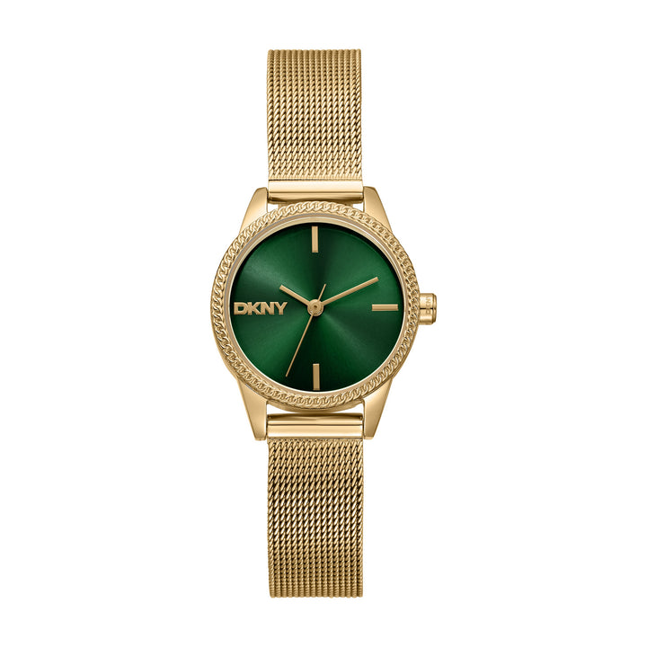 Quartz Green Round Dial Women's Watch - DK1L113M0075