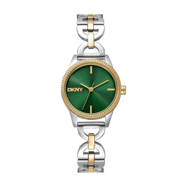 Quartz Green Round Dial Women's Watch - DK1L113M0275