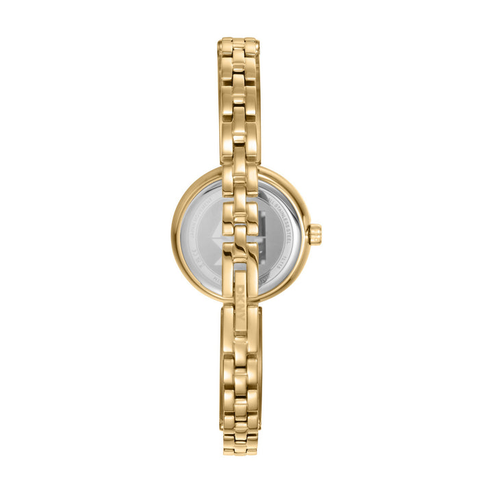 Logo Quartz Green Round Dial Women's Watch - DK1L115M0045