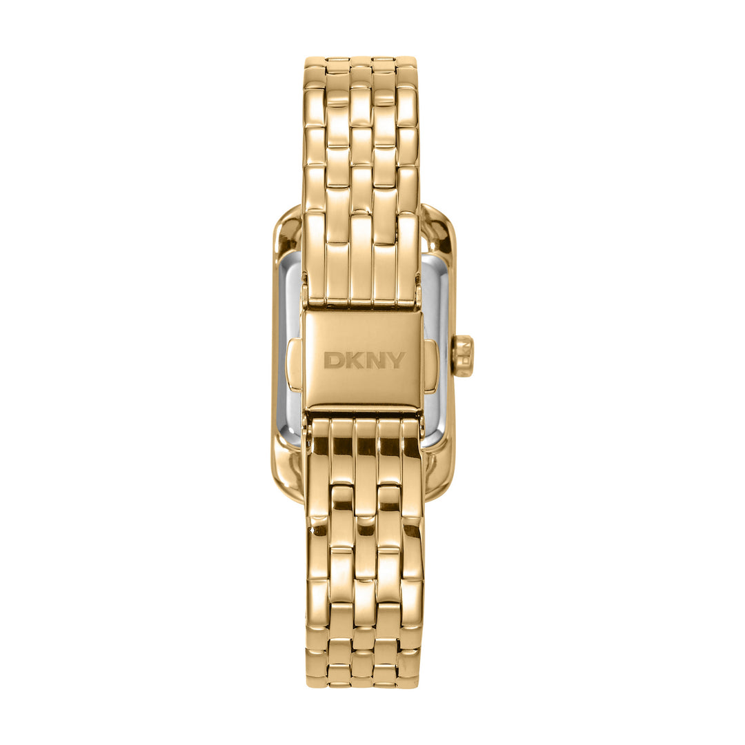 Quartz Silver Rectangular Dial Women's Watch - DK1L117M0035