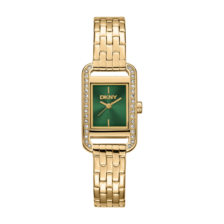 Quartz Green Rectangular Dial Women's Watch - DK1L117M0045
