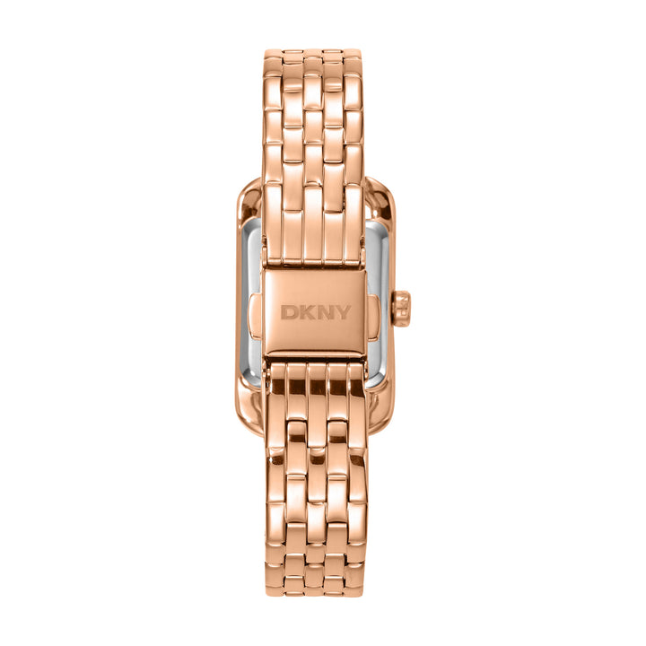 Quartz Silver Rectangular Dial Women's Watch - DK1L117M0055