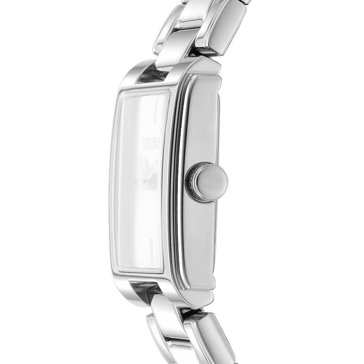 Everyday Quartz Silver Rectangular Dial Women's Watch - DK1L121M0045