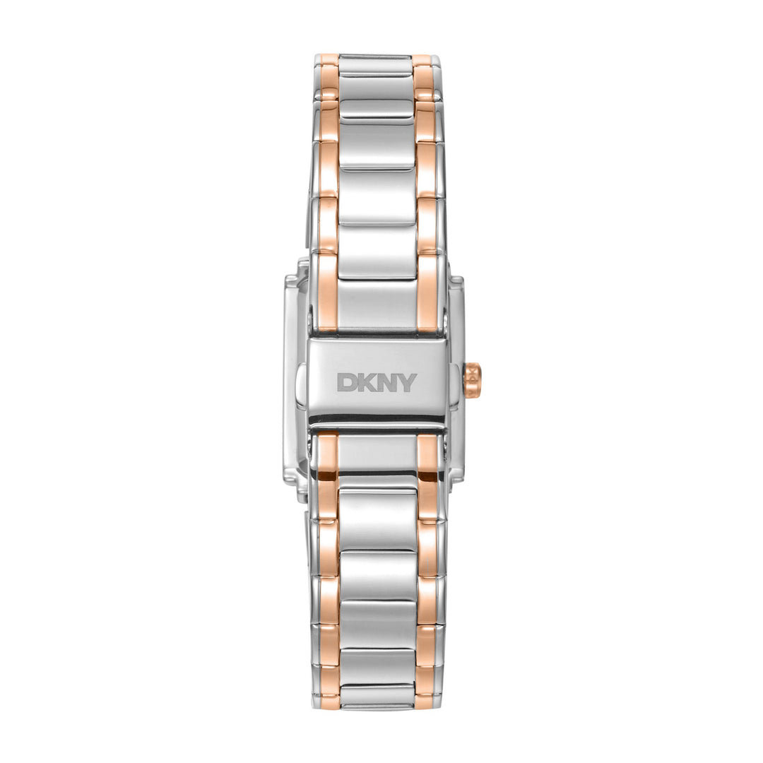 Everyday Quartz Silver Rectangular Dial Women's Watch - DK1L121M0095