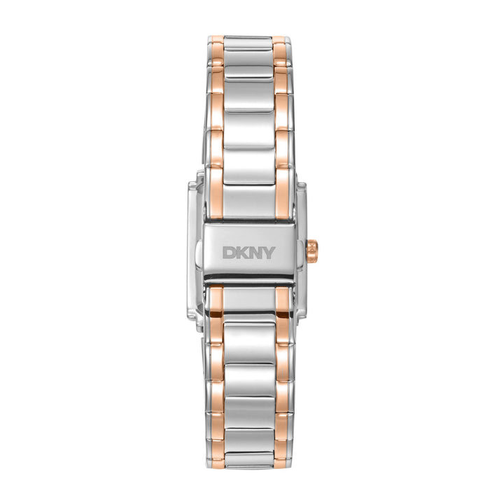 Everyday Quartz Silver Rectangular Dial Women's Watch - DK1L121M0095