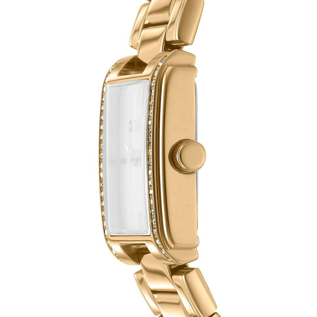 Evening Quartz Green Rectangular Dial Women's Watch - DK1L122M0055