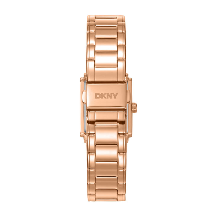 Evening Quartz Blue Rectangular Dial Women's Watch - DK1L122M0065