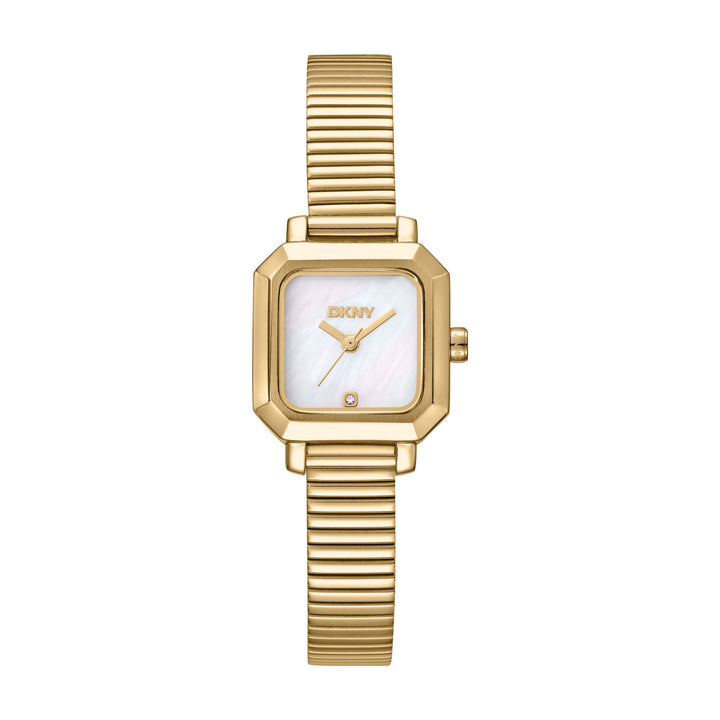 Everyday Quartz White Square Dial Women's Watch - DK1L123M0035