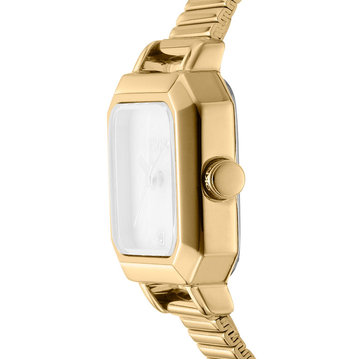 Everyday Quartz White Square Dial Women's Watch - DK1L123M0035