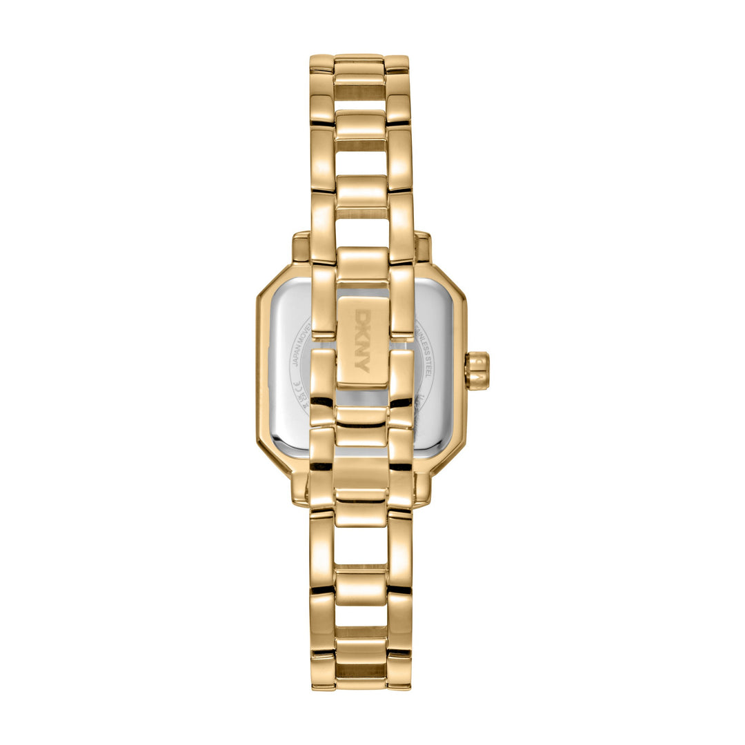 Urban Quartz Gold Square Dial Women's Watch - DK1L124M0035