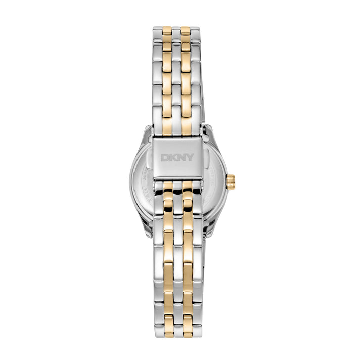Logo Quartz Grey Round Dial Women's Watch - DK1L126M0075