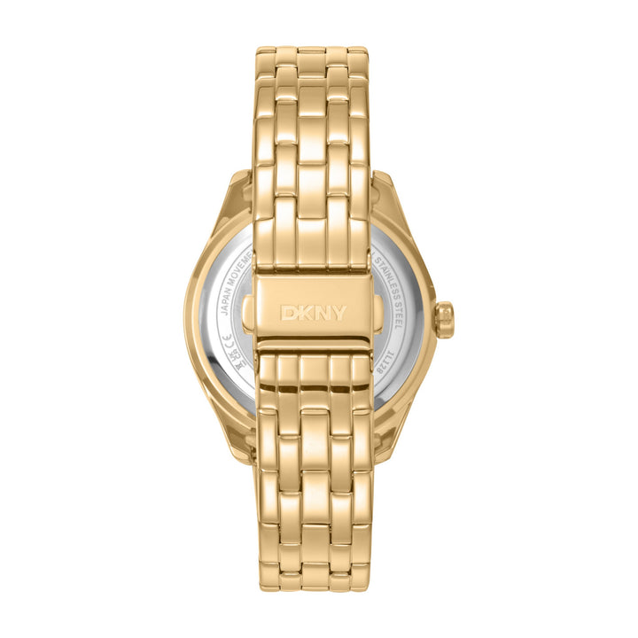 Everyday Multifunction Silver Round Dial Women's Watch - DK1L128M0065