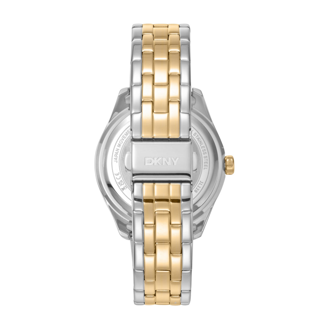 Everyday Multifunction Silver Round Dial Women's Watch - DK1L128M0085
